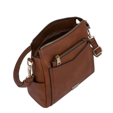 CARTERA BANDOLERA SECRET EDESSA CAFÉ  - 4