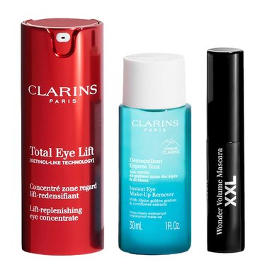 RUTINA PARA CONTORNO DE OJOS CLARINS LOYALTY EYE LIFT 15ML+30ML+3ML - 2