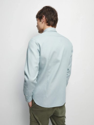 CAMISA MANGA LARGA HOMBRE SFERA ALGODÓN - 2