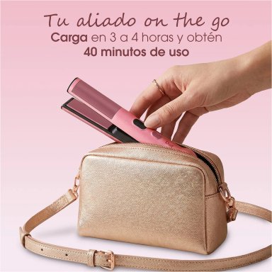 ALISADORA DE PELO DOT DT-011 RECARGABLE 2 EN 1 - 4