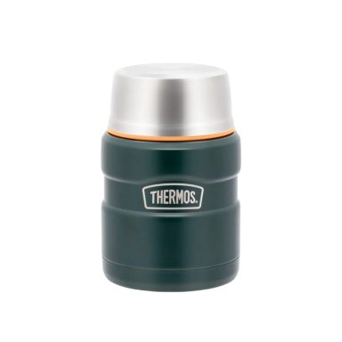 TERMO COMIDA THERMOS KING ACERO INOXIDABLE 470 ML VERDE - 1