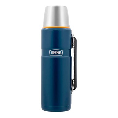 TERMO LÍQUIDO THERMOS KING ACERO INOXIDABLE 1.2 LITROS AZUL MARINO - 1