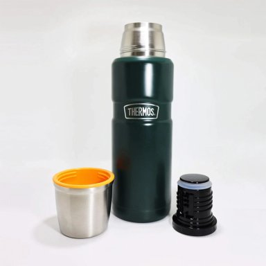TERMO LÍQUIDO THERMOS KING ACERO INOXIDABLE 470 ML VERDE - 3