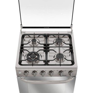 COCINA A GAS ELECTROLUX FE4SXC 4 PLATOS GRILL ACERO - 5