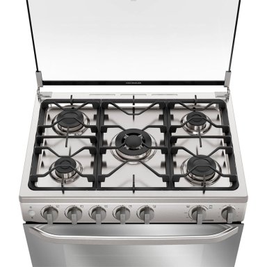 COCINA A GAS ELECTROLUX FE5SXC 5 PLATOS GRILL ACERO - 5