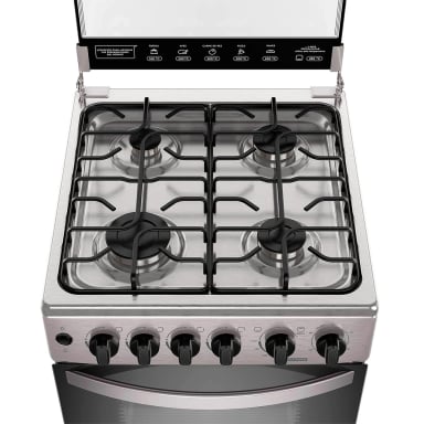 COCINA A GAS MADEMSA FM4FSC 4 PLATOS ACERO - 5