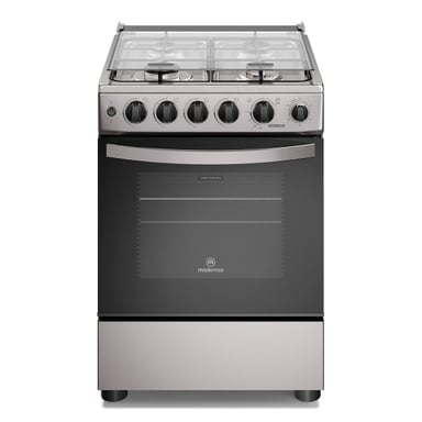 COCINA A GAS MADEMSA FM4TSC 4 PLATOS ACERO - 2