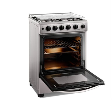 COCINA A GAS MADEMSA FM4TSC 4 PLATOS ACERO - 4