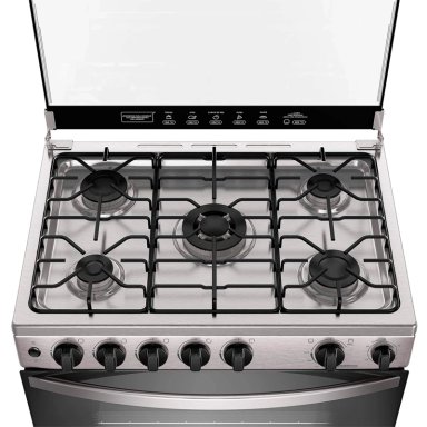 COCINA A GAS MADEMSA FM5SSC 5 PLATOS ACERO - 5