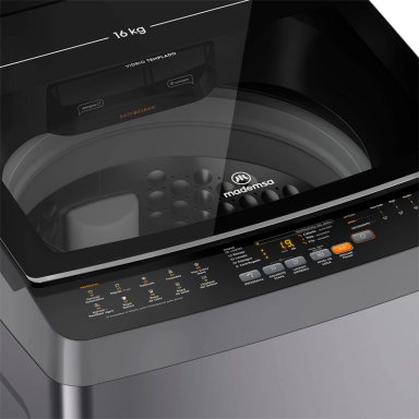 LAVADORA CARGA SUPERIOR MADEMSA MDWMT16S 16KG GRIS - 5