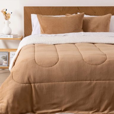 PLUMÓN MASHINI CORAL SHERPA KING BEIGE - 1