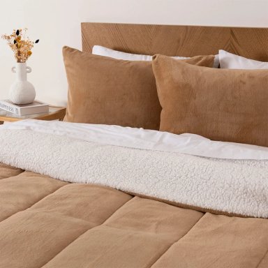 PLUMÓN MASHINI CORAL SHERPA KING BEIGE - 2