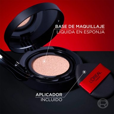 BASE DE MAQUILLAJE L'OREAL PARIS INFAILLIBLE 24H AIR WEAR CUSHION FOUNDATION 100 11GR - 7
