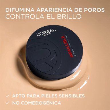 BASE DE MAQUILLAJE L'OREAL PARIS INFAILLIBLE 24H AIR WEAR CUSHION FOUNDATION 120 11GR - 9