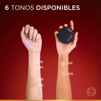 BASE DE MAQUILLAJE L'OREAL PARIS INFAILLIBLE 24H AIR WEAR  CUSHION FOUNDATION 130 11GR - 11