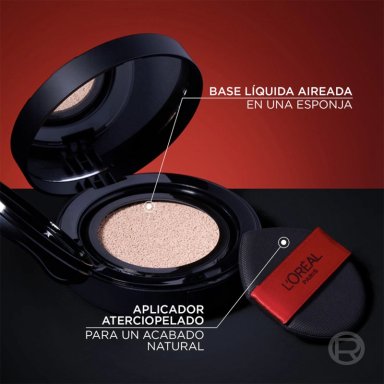 BASE DE MAQUILLAJE L'OREAL PARIS INFAILLIBLE 24H AIR WEAR  CUSHION FOUNDATION 130 11GR - 12