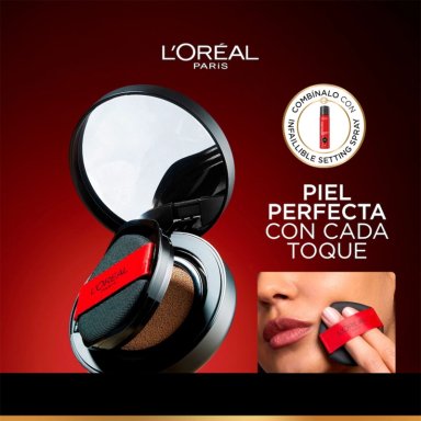 BASE DE MAQUILLAJE L'OREAL PARIS INFAILLIBLE 24H AIR WEAR CUSHION FOUNDATION 220 11GR - 12