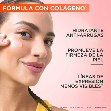 CREMA HIDRATANTE ANTIARRUGAS GARNIER COLÁGENO Y VITAMINA C 85GR - 4