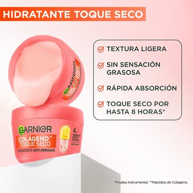 CREMA HIDRATANTE ANTIARRUGAS GARNIER COLÁGENO Y VITAMINA C 85GR - 5