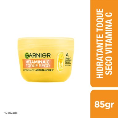 CREMA HIDRATANTE ANTIMANCHAS GARNIER VITAMINA C 85GR - 2