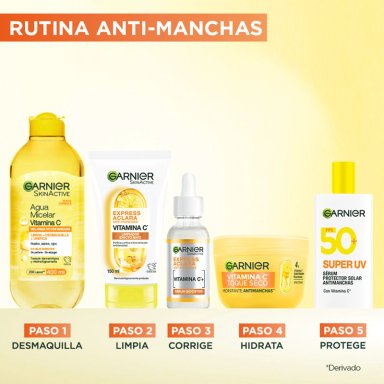 CREMA HIDRATANTE ANTIMANCHAS GARNIER VITAMINA C 85GR - 14