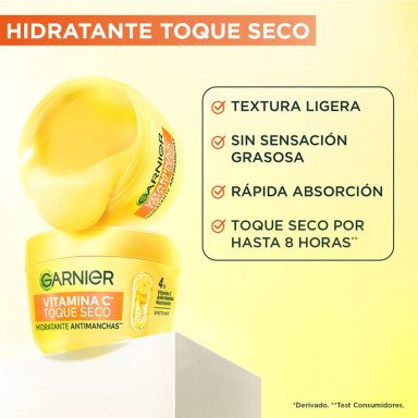 CREMA HIDRATANTE ANTIMANCHAS GARNIER VITAMINA C 85GR - 6