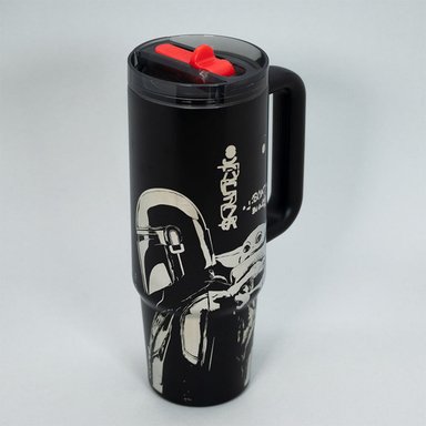 MUG TÉRMICO KEEP 30 OZ STAR WARS NEGRO - 4