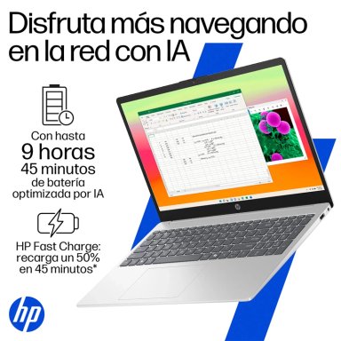 NOTEBOOK HP 15-FD0331LA INTEL CORE 3 8GB RAM 512GB SSD 15.6” - 7