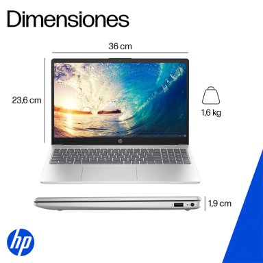 NOTEBOOK HP 15-FD0331LA INTEL CORE 3 8GB RAM 512GB SSD 15.6” - 10