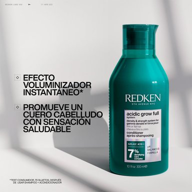 ACONDICIONADOR VOLUMINIZADOR REDKEN ACIDIC GROWTH FULL SYSTEM 300ML - 2