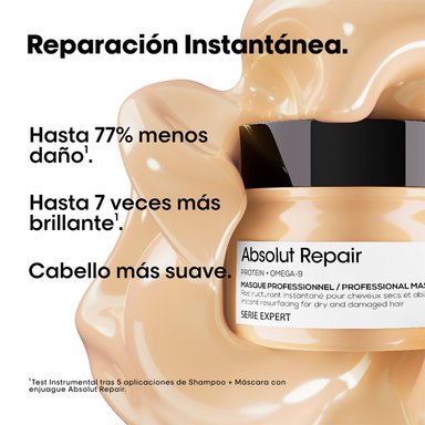 SET NUTRICIÓN Y REPARACIÓN L'OREAL PROFESSIONNEL ABSOLUT REPAIR 300ML+250ML+30ML - 3