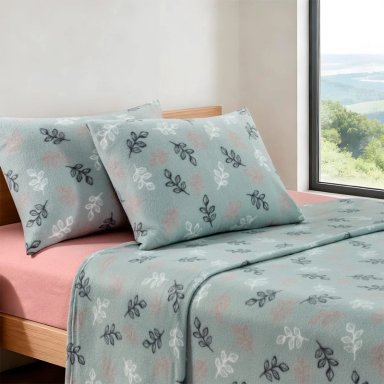 JUEGO DE SÁBANAS ANDES POLAR ESTAMPADA 1.5 HOJAS - 1