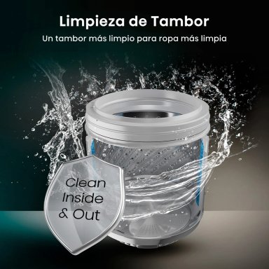 LAVADORA CARGA SUPERIOR HISENSE WT3K1031UT 10KG GRAFITO - 7
