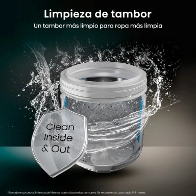 LAVADORA CARGA SUPERIOR HISENSE WT3I1923UT 19KG GRAFITO - 12