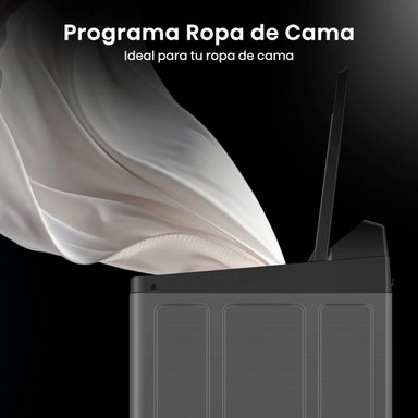 LAVADORA CARGA SUPERIOR HISENSE WT3I1923UT 19KG GRAFITO - 6