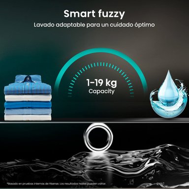 LAVADORA CARGA SUPERIOR HISENSE WT3I1923UT 19KG GRAFITO - 7