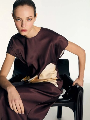 VESTIDO MUJER SFERA SATÍN - 3