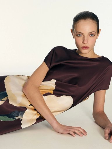 VESTIDO MUJER SFERA SATÍN - 4
