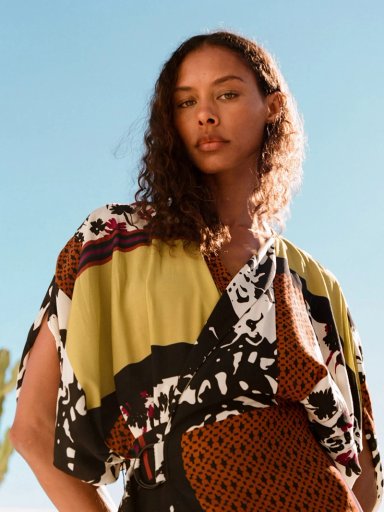 VESTIDO MUJER SFERA ESTAMPADO - 4