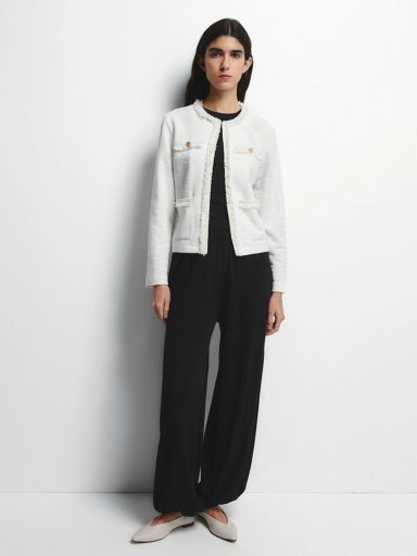 CHAQUETA MUJER SFERA TEXTURA - 1