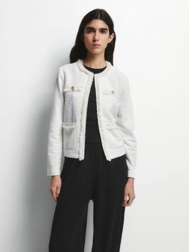 CHAQUETA MUJER SFERA TEXTURA - 3