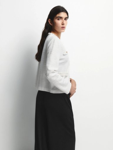 CHAQUETA MUJER SFERA TEXTURA - 4