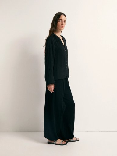 BLUSA MUJER SFERA FUIDA BOTONES - 3