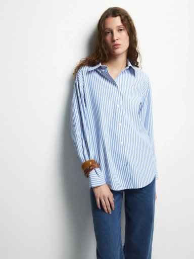 BLUSA MUJER SFERA RAYAS BÁSICA - 2