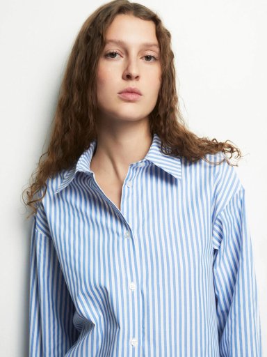 BLUSA MUJER SFERA RAYAS BÁSICA - 4