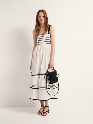 VESTIDO MUJER SFERA ALGODÓN  - 1