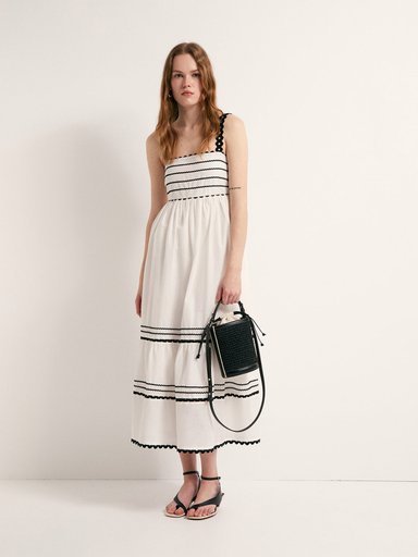 VESTIDO MUJER SFERA ALGODÓN  - 1