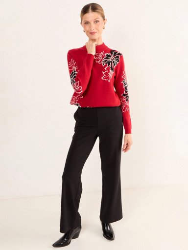 SWEATER MUJER MA GRIFFE CUELLO ALTO - 1