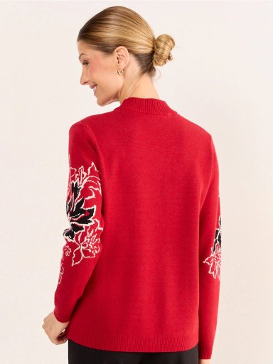 SWEATER MUJER MA GRIFFE CUELLO ALTO - 4