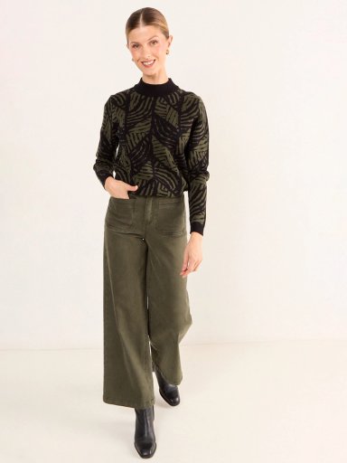 SWEATER MUJER MA GRIFFE CUELLO ALTO - 1